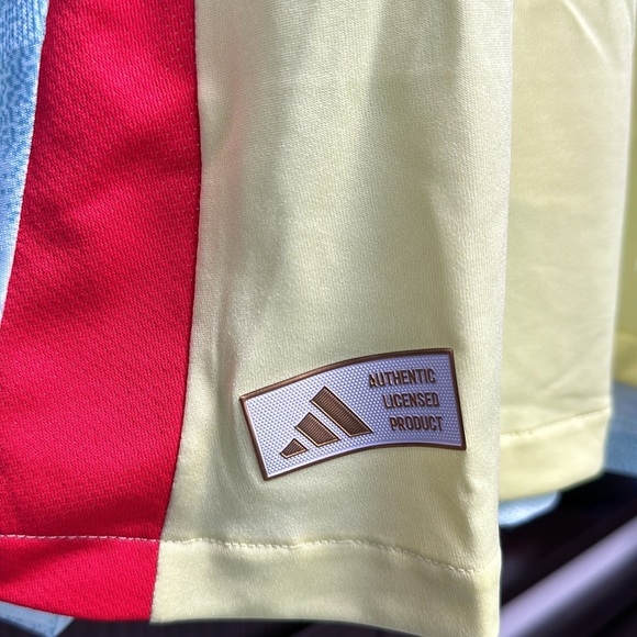 Rodrigo Spain National Team adidas 2024 Away Authentic Jersey - Yellow - Picture 5 of 7